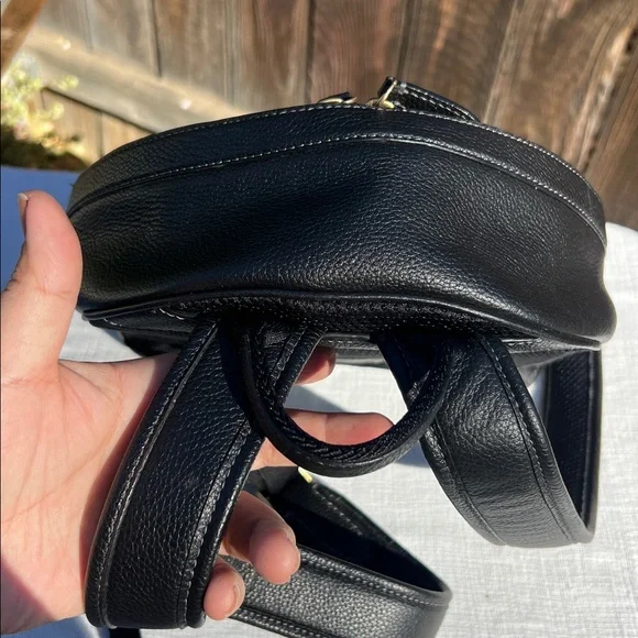 COACH Leatherwear Backpack in Refined Pebbled Leather, Black. RARE - Picture 16 of 17